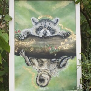 Little Rascal Raccoon (Original)