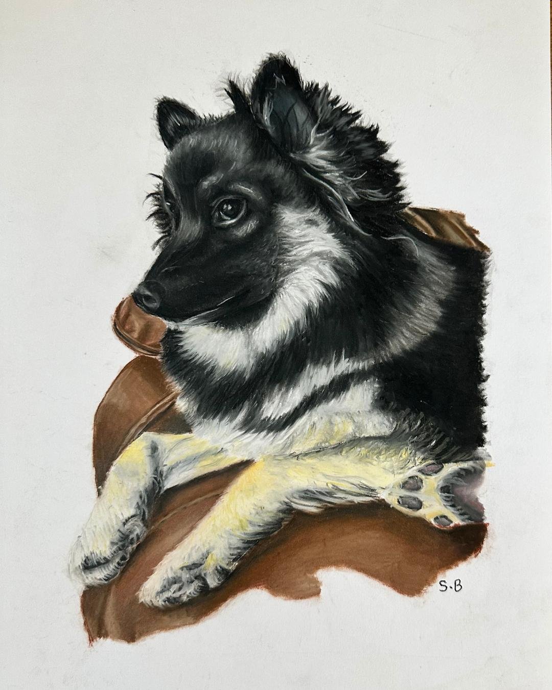 Pet Dog Painting Commission