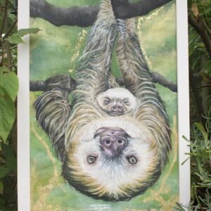 Sloth & Baby (Original)