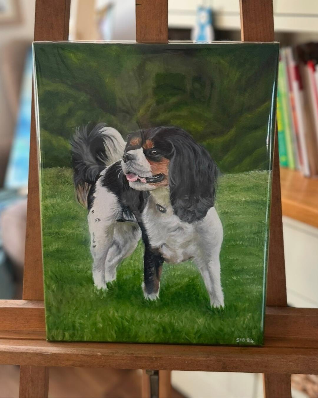 dog drawing commission